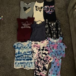 Lot of girls clothes in size 10
